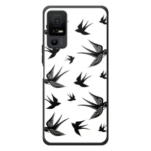 Чехол с птицами на TCL 40 NxtPaper 5G (VPrint)