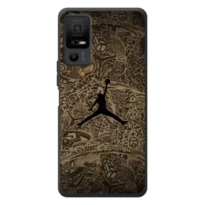 Чехлы для TCL 40 NxtPaper 5G - с картинкой JORDAN (AlphaPrint) (Logo Jordan)