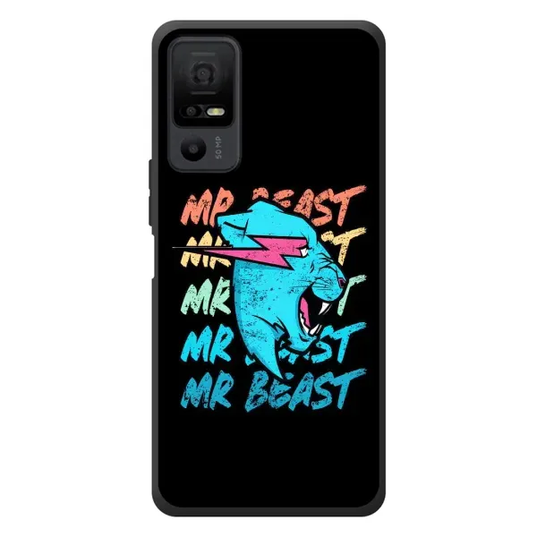 Чехол с принтом «logo Mr beast» для TCL 40 NxtPaper 5G