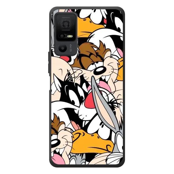 Чехол с принтом «Looney Tunes» для TCL 40 NxtPaper 5G