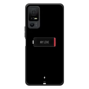 Чехлы для любимой на ТЕСЛ 40 НxtPaper 5G (VPrint) (Love battery)