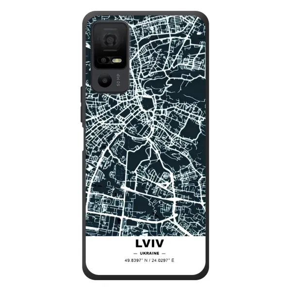 Чехол с принтом «Львов» для TCL 40 NxtPaper 5G