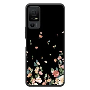 Чехол для <td>ТКЛ 40 Некст페이пер 5G </td> - с принтом (Дизайнерские) (AlphaPrint) (Маленькие цветы)
