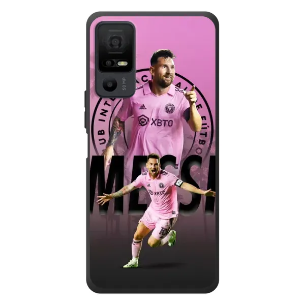 Чехол с принтом «Messi Miami» для TCL 40 NxtPaper 5G