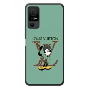 Чехлы Луи Витон для TCL 40 NxtPaper 5G (AlphaPrint - LOUIS VUITTON) (Микки Маус LV)
