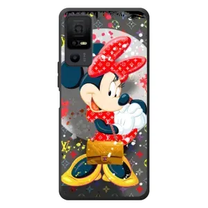Чохол Disney Mouse TCL 40 NxtPaper 5G (PREMIUMPrint) (Minni з бантіком)