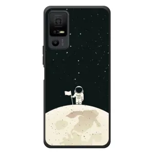 Космические Чехлы для <td>ТКЛ 40 Некст페이пер 5G </td> (VPrint) (На луне)
