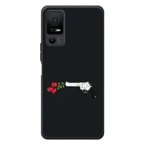 Чехлы (ART) Цветы на TCL 40 NxtPaper 5G (VPrint) (Неожиданные цветы)