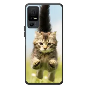 Чохли з Котиками для TCL 40 NxtPaper 5G (VPrint) (Прижок кота)