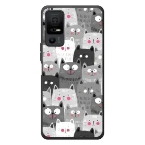 Чохли з Котиками для TCL 40 NxtPaper 5G (VPrint) (Мальовані котики)