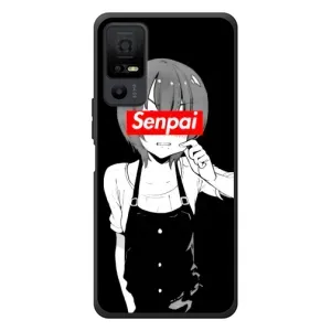 Чехол с принтом «Senpai» для TCL 40 NxtPaper 5G
