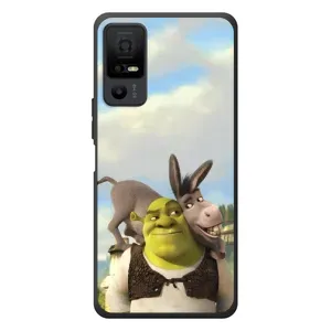 Чохол з мультфільмом Шрек на TCL 40 NxtPaper 5G (Шрек та Осел)