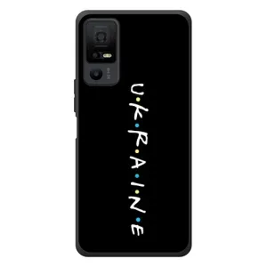 Чехол с принтом «UKRAINE» для TCL 40 NxtPaper 5G
