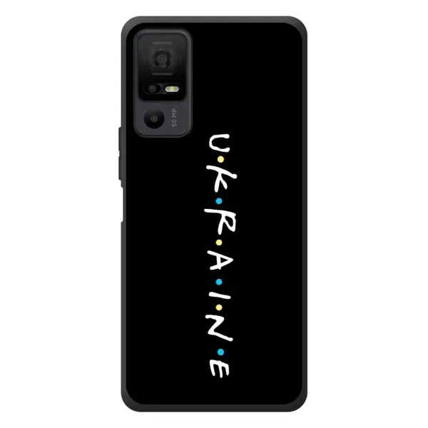 Чехол с принтом «UKRAINE» для TCL 40 NxtPaper 5G
