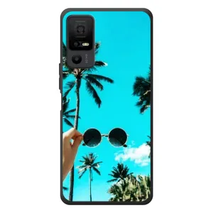 Силиконовый чехол с КАРТИНКАМИ лето для TCL 40 NxtPaper 5G (AlphaPrint)
