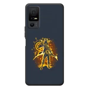 Naruto Anime Чехлы для <td>ТКЛ 40 Некст페이пер 5G </td> (AlphaPrint) (золотой Наруто)