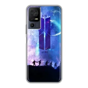Чохли BTS для TCL 40 SE (AlphaPrint) (Army BTS)