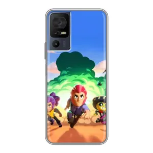 Чехол для TCL 40 SE Бравл Старс (VPrint) (Бравел Старс)