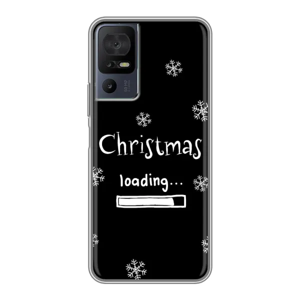 Чохол з принтом «Christmas loading» для TCL 40 SE Чохол з принтом «Christmas loading» для TCL 40 SE