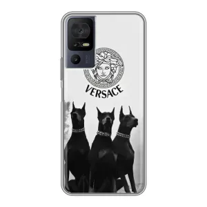Чохли VERSACE для 40 СЕ (PREMIUMPrint) (Доберман Версаче)