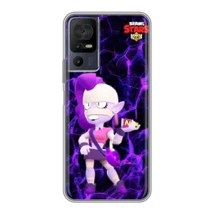 Чехлы Brawl Stars для TCL 40 SE (AlphaPrint) (Емз Бравл Старс)