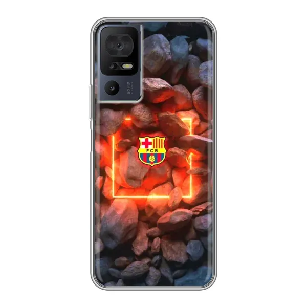 Чехол с принтом «ФК Барселона» для TCL 40 SE