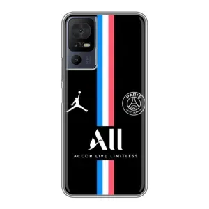 Чохли PSG для TCL 40 SE (AlphaPrint) (футболка ПСЖ)