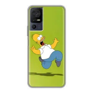 Чjхол з Сімпсонами для TCL 40 SE (VPrint) (Гомер Сімпсон)