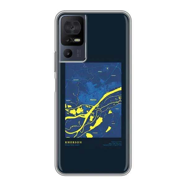 Чохол з принтом «Херсон» для TCL 40 SE