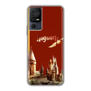Чехлы с Гарри Поттером для TCL 40 SE (AlphaPrint) (Hogwarts)