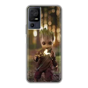 Чехол МАРВЕЛ для 40 СЕ (AlphaPrint) (I am Groot)