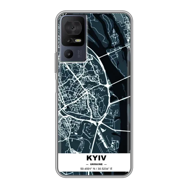 Чохол з принтом «Київ» для TCL 40 SE