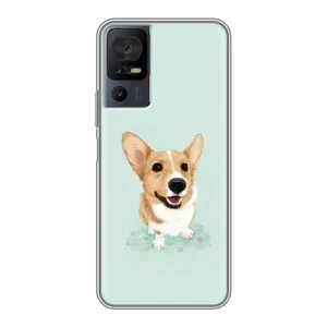 Чохли з собаками для TCL 40 SE (VPrint) (Коргі)