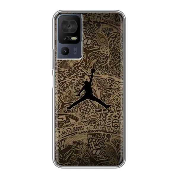 Чехол с принтом «Logo Jordan» для TCL 40 SE Чехол с принтом «Logo Jordan» для TCL 40 SE