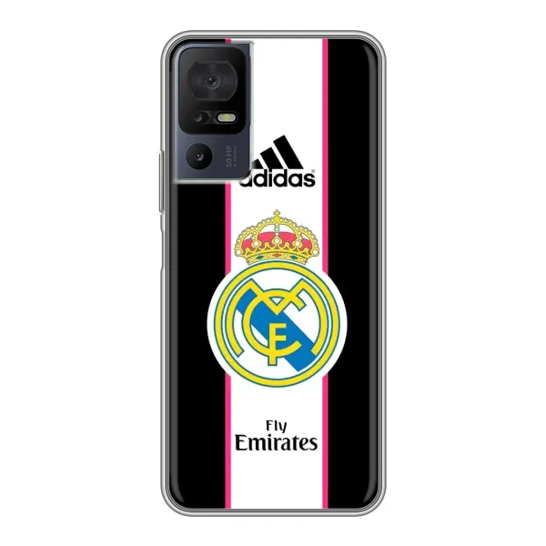 Чохол з принтом «лого Real Madrid» для TCL 40 SE Чохол з принтом «лого Real Madrid» для TCL 40 SE