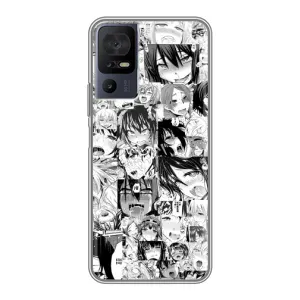 Анімешний чохол для TCL 40 SE (Ahegao manga)