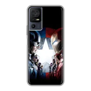 Чохли з героями Марвел TCL 40 SE (VPrint) (Марвел стайл)
