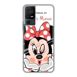 Міккі Маус чохол для TCL 40 SE (AlphaPrint - Мультяшні) (Маус Мінні)