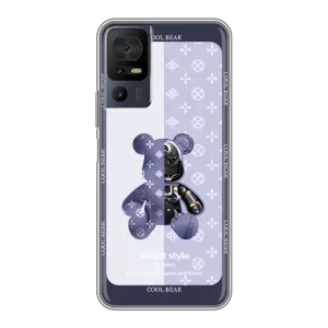 Круті Чохли Луі Віттон для TCL 40 SE (AlphaPrint) (Медведик LV)