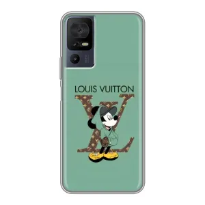 Чохли Луі Вітон для TCL 40 SE (AlphaPrint - LOUIS VUITTON) (Міккі Маус LV)