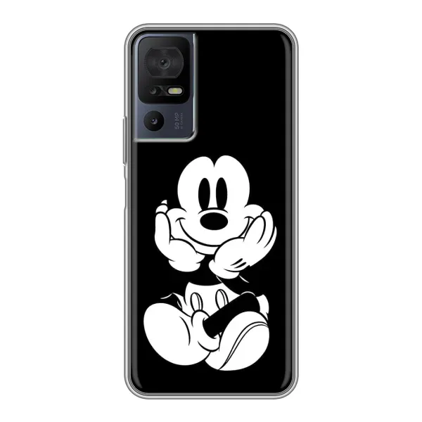 Чохол з принтом «Маус на чорному» для TCL 40 SE