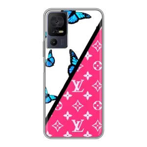 Бренднові Чохли для TCL 40 SE - (PREMIUMPrint) (Мода LV)
