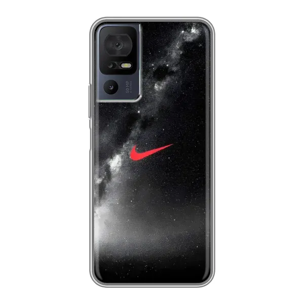 Чохол з принтом «Найк червоний» для TCL 40 SE
