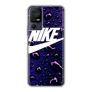 Чохол для TCL 40 SE - з принтом Найк (AlphaPrint) (Найк принт)