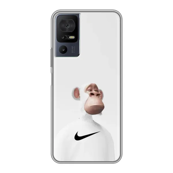 Чохол з принтом «мавпа NFT Nike» для TCL 40 SE Чохол з принтом «мавпа NFT Nike» для TCL 40 SE