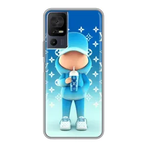 Круті Чохли Луі Віттон для TCL 40 SE (AlphaPrint) (Хлопець LV)