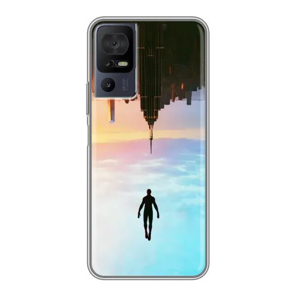 Чехол с принтом «Паук человек» для TCL 40 SE