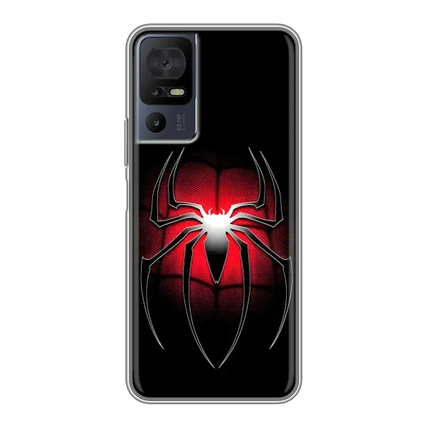 Чехол с принтом «Паук марвел» для TCL 40 SE