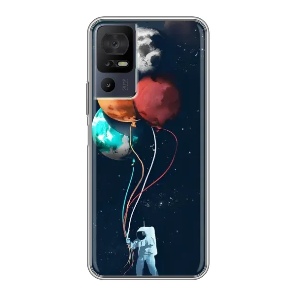 Чохол з принтом «Планети кульки» для TCL 40 SE Чохол з принтом «Планети кульки» для TCL 40 SE