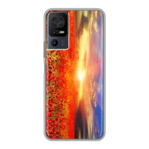 Чохол з картинкою (Стильні) 40 СЕ - (AlphaPrint) (Поле тюльпанів)